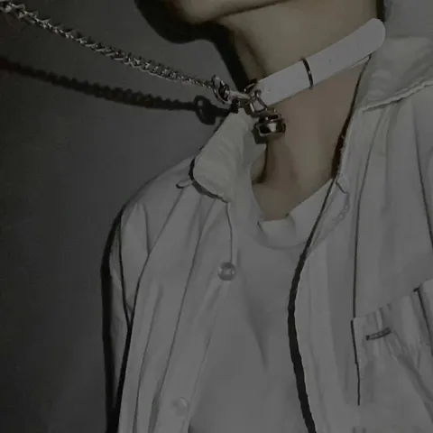Punk Harajuku PU Leather Bell Choker Necklace With Metal Chain Sexy Women Neck Jewelry