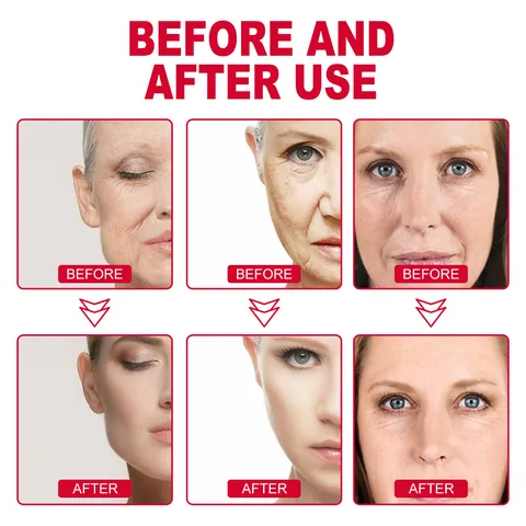 Retinol Anti Aging Skincare Eye Cream Stick Face Mask Stick and Neck Firming Rollerball Serum