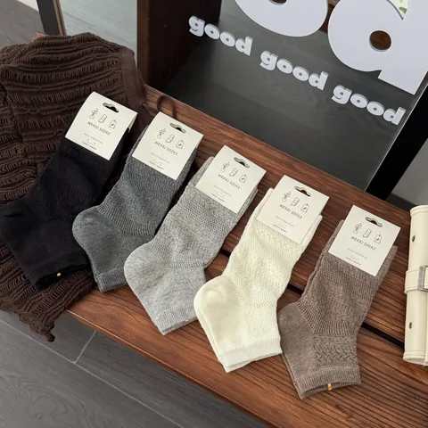 Women's Retro Slouch Leg Warmers Knit Solid Color Breathable Stirrup Socks Casual Fall Spring Fashion Accessories