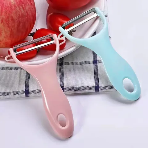 Multifunctional Stainless Steel Vegetable Fruit Peeler Ergonomic Handle Potato Apple Melon Grater Household Kitchen Gadget Tool