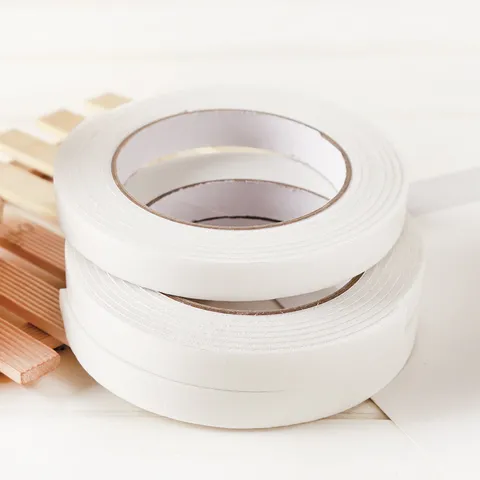 Strong Double Sided Foam Tape White Sponge Adhesive Mounting Tape Roll For Car Auto Office Home Fixing Decor