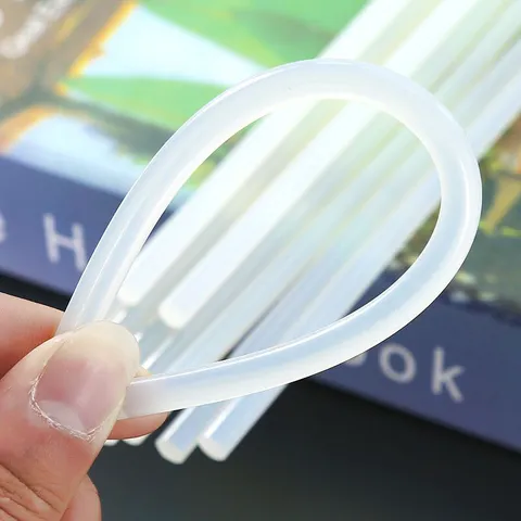 Bâton de Colle Forte Blanc Transparent Haute Viscosité Pour Réparation Artisanale Bricolage Fait Main Barres de Colle Solide Industrielle Outils Multi Tailles