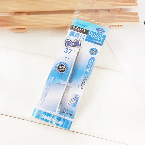 Aguja de Acné de Acero Inoxidable Herramienta Eliminadora de Espinillas Extractor Portátil de Granos para Cuidado Facial