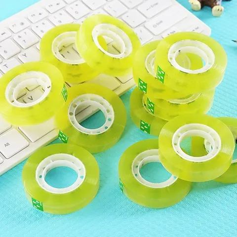 High Viscosity Transparent Tape Small Student Stationery Tape Clear Adhesive Tape For Office School Supplies