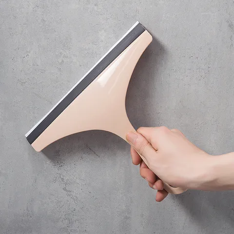Handheld Plastic Window Squeegee Cleaner Tool For Home Bathroom Glass Shower Car Glass Scraping Cleaning Squeegee