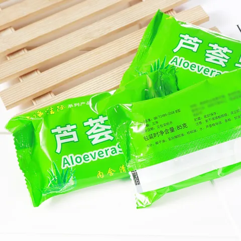 Sapone Naturale all'Aloe Vera Idratante per la Cura della Pelle Saponetta Detergente per Bagno Lavaggio Mani Estratto Botanico