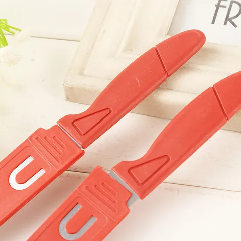 Stainless Steel Fruit Knife Kitchen Fruit Peeling Knife With Protective Cover Portable Home Kitchen Cooking Gadget