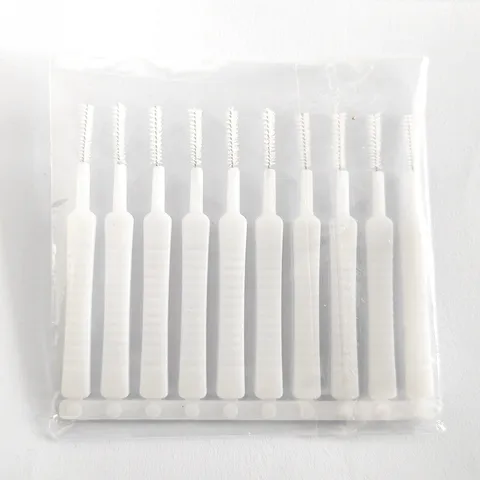 Mini Shower Head Cleaning Brush Anti-clogging Nozzle Hole Gap Cleaner Tool Nylon Bristles Plastic Handle For Bathroom Kitchen