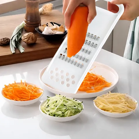 Multifunctional Vegetable Cutter Potato Shredder Household Kitchen Grater Plastic Stainless Steel