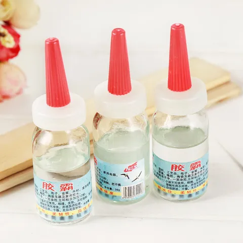 Multipurpose Strong Quick Drying Liquid Glue Transparent Super Adhesive For Metal Plastic Repairs Household Craft Tool