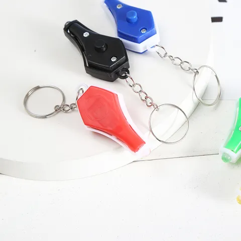 Mini Draagbare UV LED Sleutelhanger Zaklamp Vaas Ontwerp Multifunctioneel Licht Voor Buiten Wandelen Dagelijks Gebruik