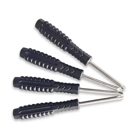 Tragbares Magnetisches Schraubendreher-Set Kreuzschlitz Und Schlitz Mit Rutschfestem Griff Für Möbelreparatur