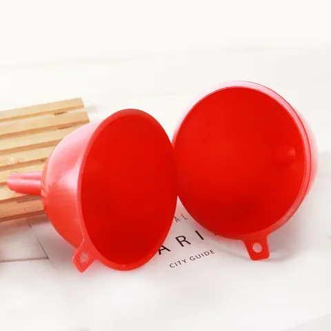 Embudo de Aceite de Plastico Casero Herramienta de Dispensacion de Liquido Con Orificio para Colgar para Cocina