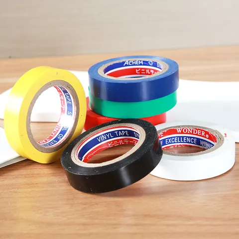 PVC Electrical Insulation Tape Heavy Duty Waterproof Flame Retardant Wire Binding Adhesive For Home Office