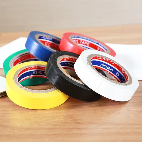 PVC Electrical Insulation Tape Heavy Duty Waterproof Flame Retardant Wire Binding Adhesive For Home Office