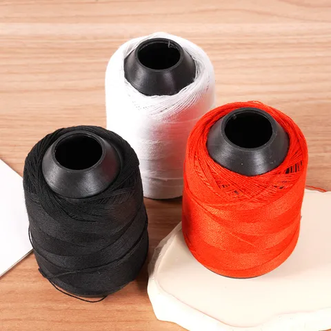 Large Polyester Sewing Thread Cone Spool For Hand Machine Sewing Clothes Mending DIY Craft Black White Red