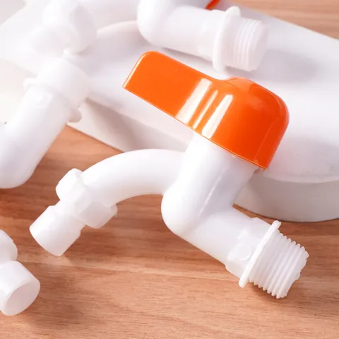 Household Plastic Quick Open Faucet Water Nozzle For Balcony Washing Machine Plumbing Accessory Practical Tool