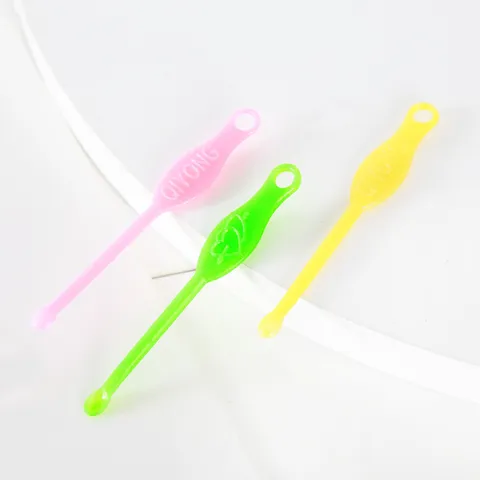 Household Plastic Ear Pick Portable Ear Wax Removal Tool Cleaning Tool Multi Color