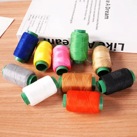 Household Polyester Sewing Thread Colorful Small Rolls Repair Thread For DIY Hand Sewing