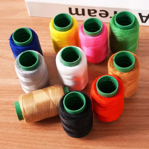Household Polyester Sewing Thread Colorful Small Rolls Repair Thread For DIY Hand Sewing