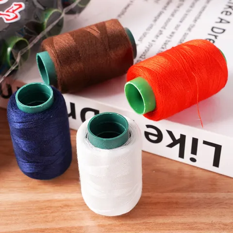 Haushalt Hand Nähgarn Polyester Pagode Faden Mehrfarbig Reparatur Faden Für DIY Handwerk Werkzeug