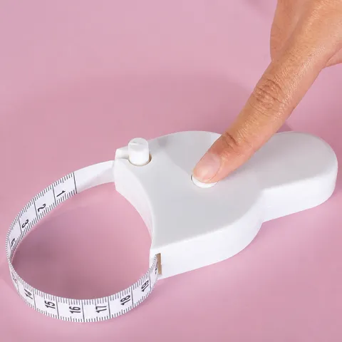 Metro a Nastro per Corpo Portatile Righello Retrattile in Plastica per Circonferenza Vita Perdita di Peso Fitness Cucito