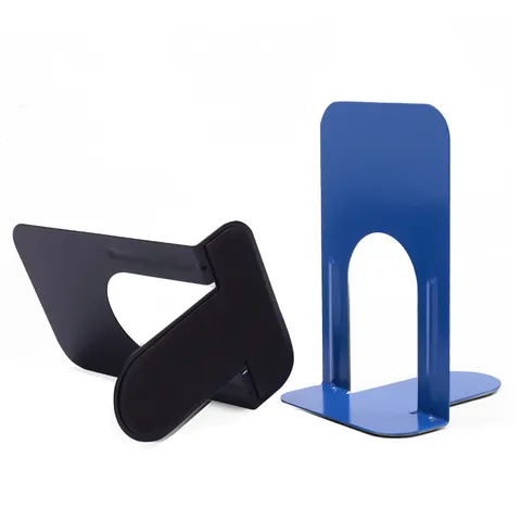 Zware Metalen Boekensteunen Antislip Boekensteun Voor Kantoor Bureau En Schoolboeken Decoratieve Boekenhouder