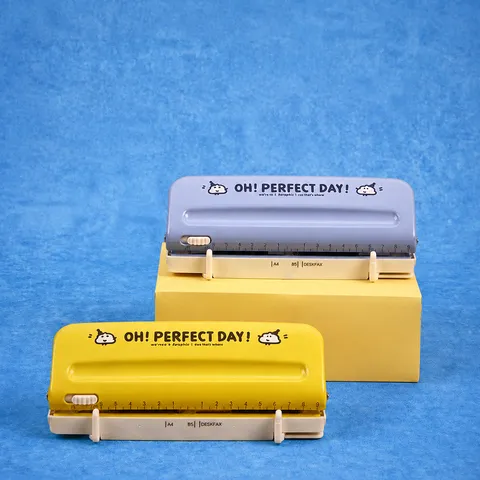 Verstelbare Meerdere Gaten Losbladig Papier Perforator Voor Kantoor School