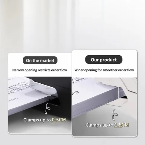 Mini Cucitrice Manuale Portatile Ufficio Scuola Strumento di Rilegatura Design Transparente Compatibile Con Punti N. 12