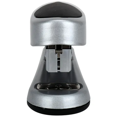 Zware Metalen Bureau Nietmachine Desktop Kantoor Nietgereedschap IJzeren Nietmachine Zilver Zwart