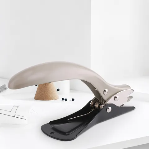 Ote-Agrafe Robuste Extracteur d'Agrafes Sans Effort Outil de Retrait de Documents de Bureau en Métal Poignée Ergonomique Fournitures de Bureau
