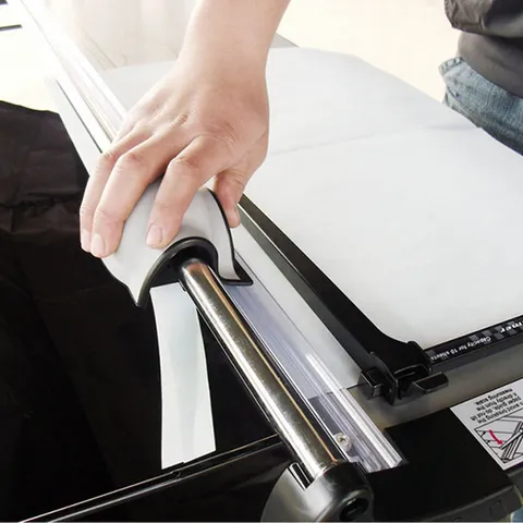 Grote Verticale Papiersnijder Trimmer Zware Kantoordocument Snijmachine Voor Grootformaat Papier