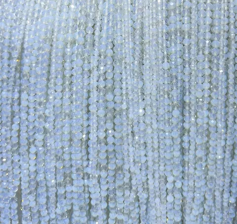 Faceted Synthetic Opal Loose Beads DIY Jewelry Accessories Smooth Polished Craft Beads For Bracelet Necklace Making