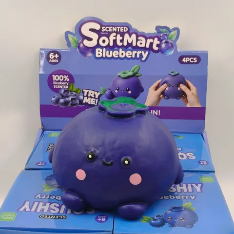 Jouet de Décompression TPR Squishy Parfumé en Forme de Fruit et de Dé pour Soulager le Stress Jouet Sensoriel Fidget Cadeau