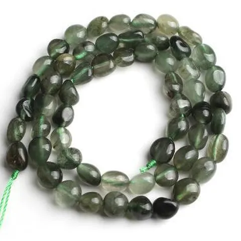 Natuurlijke Mosagaat Onregelmatige Losse Kralen Halffabricaat DIY Sieraden Accessoires