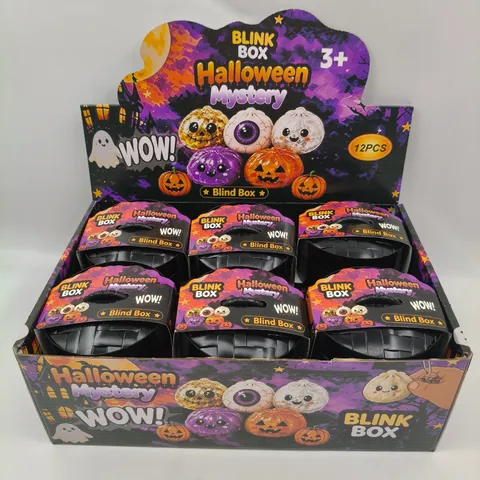 Halloween Squishy Spielzeug Geschenkset Geist Kürbis Augapfel Stressabbau Quetschspielzeug Partyartikel Für Erwachsene