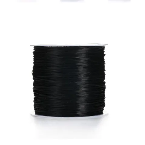 Flat Elastic Cord Crystal Bead Stringing Wire Stretch String For DIY Bracelet Making Jewelry Craft Accessories