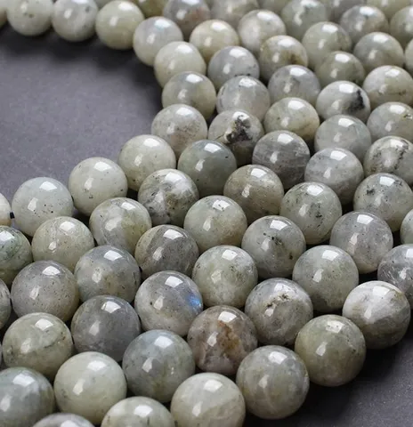 Synthetischer Kristall Lose Perlen Weißer Blitzstein Runde Perlen Für DIY Schmuck Herstellung Armband Halskette Handwerk Zubehör