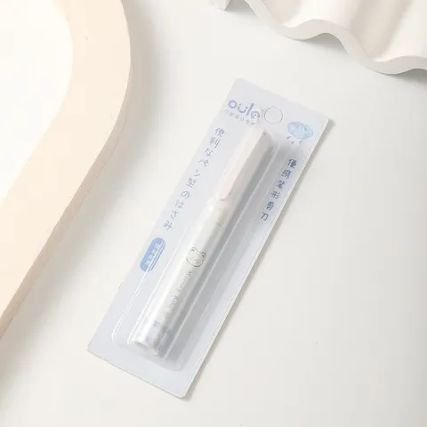 Portable Pen Shaped Scissors Mini Safety Craft Scissors Creative Folding Pocket Scissors ABS Metal Student Stationery