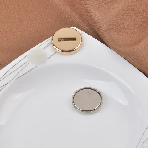 Convertidor de Broche Magnético para Ropa Gruesa Hebilla Magnética Sin Alfiler Protector de Ropa Minimalista Redondo Imán