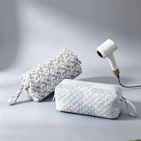 Sac de Rangement en Coton Matelassé Pour Sèche-Cheveux Grande Capacité Organisateur Pour Fer à Boucler Outils de Coiffure Étui de Voyage