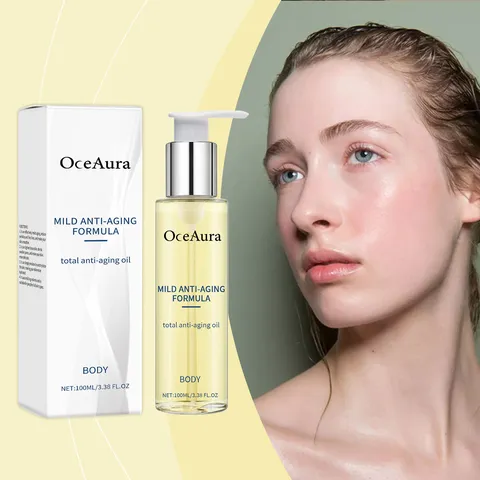 Anti Aging Body Skincare Oil Firming Moisturizing Nourishing Facial Essential Oil Natural Plant Formula Daily Body Care