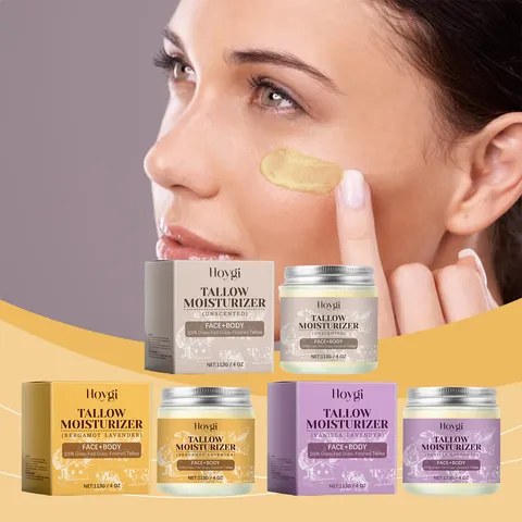 Natural Tallow Moisturizing Face And Body Cream Nourishing Hydrating Skincare Cream For Dry Skin Daily Care