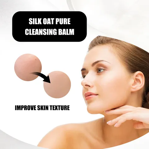Hoygi Oat Extract Gentle Facial Cleanser Deep Pore Cleaning Moisturizing Hydrating Refreshing Oil Control Face Wash