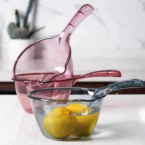 Louche à Eau en Plastique Transparent Ménage Épaissie Cuisine Louche à Eau Avec Bec Verseur