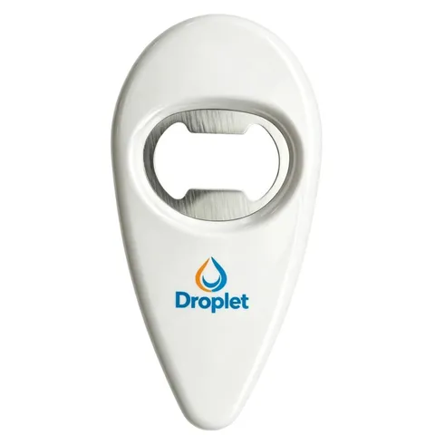 Magnetic Beer Bottle Opener Refrigerator Magnet Droplet Shape Metal Bottle Opener Kitchen Bar Tool