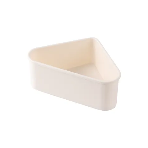 Kitchen Sink Triangle Drain Basket Plastic Corner Filter Rack Multifunctional Storage Shelf Food Waste Strainer