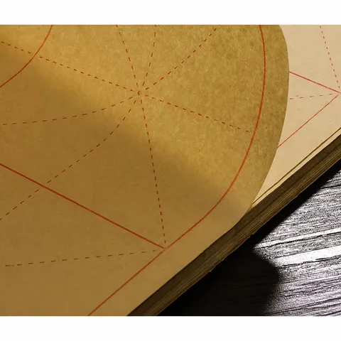 Kalligraphie Übungspapier Reispapier Gitter Mao Bian Papier Halb-Reifes Schreibpapier Für Anfänger Schüler Schreibwaren