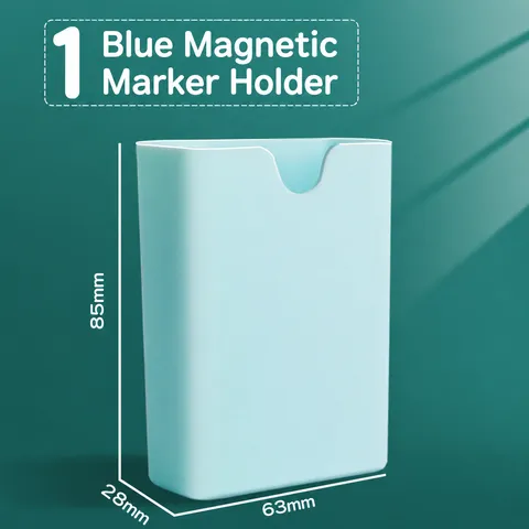 Magnetischer Stifthalter Aufbewahrungsbox Kunststoff Büro Whiteboard Kühlschrank Organizer