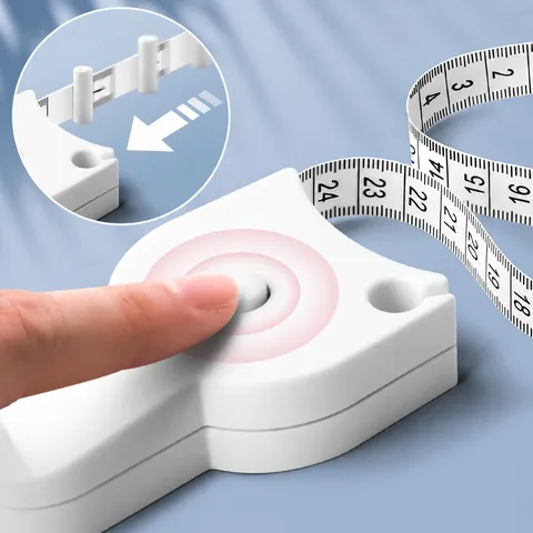 Multifunctional Body Tape Measure Retractable Soft Measuring Ruler Portable Plastic Waist Arm Leg Measuring Tool